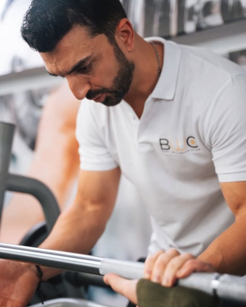 Matteo prepara una barra